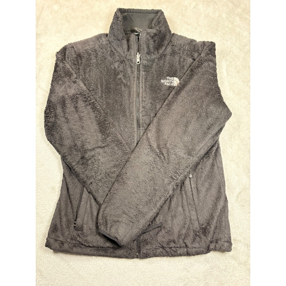 The North Face Women's Medium Black High Pile Fleece Full Zip Jacket